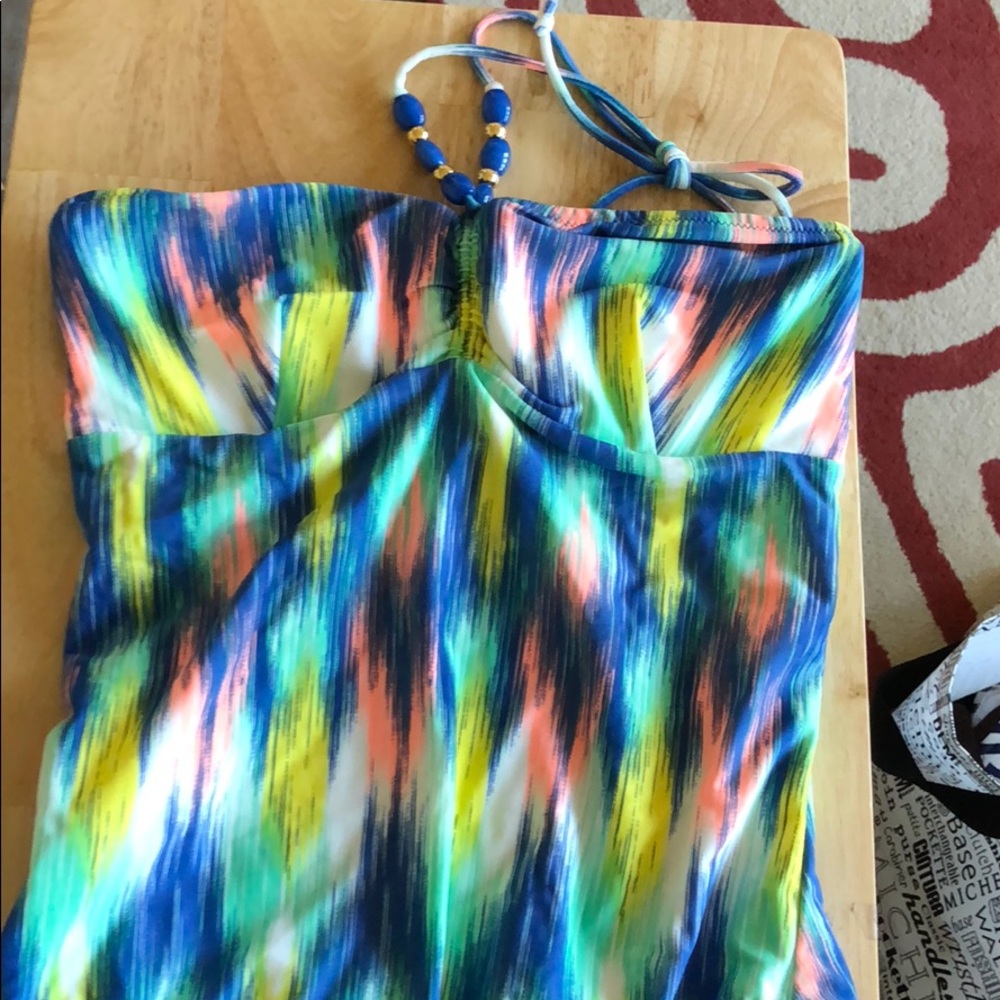 women's 1 piece swimwear
blue/yellow/green/coral